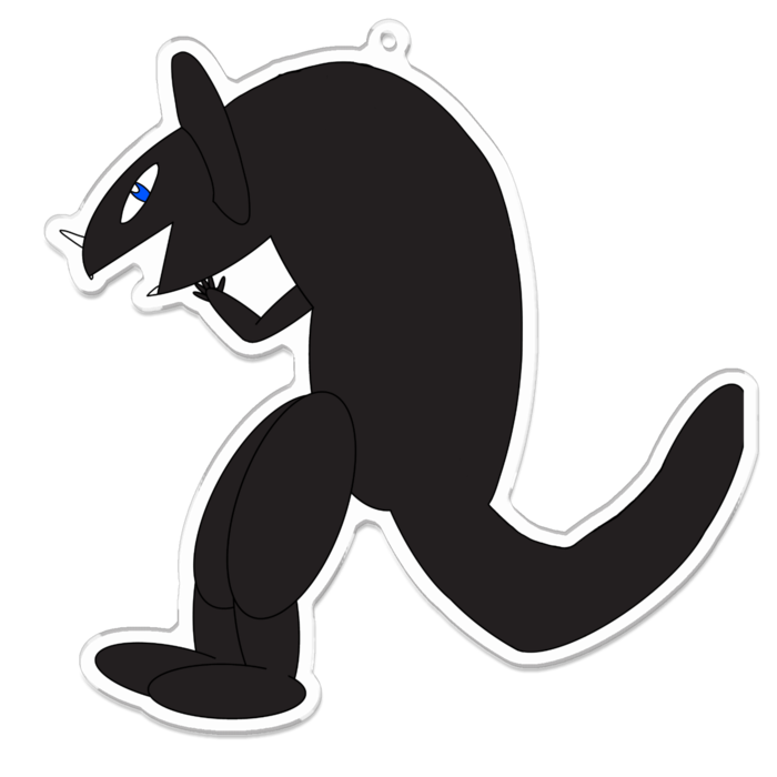 アクリルキーホルダー（コーティング） - 100 x 100 (mm)(1)