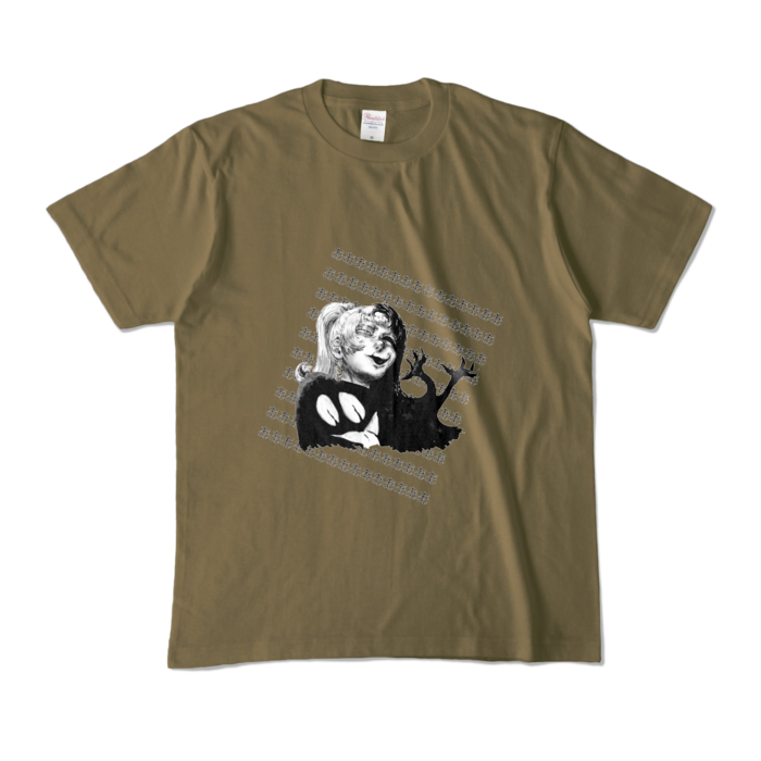 カラーTシャツ - M - オリーブ （濃色）