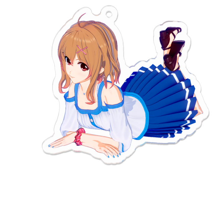 アクリルキーホルダー - 70 x 70 (mm)