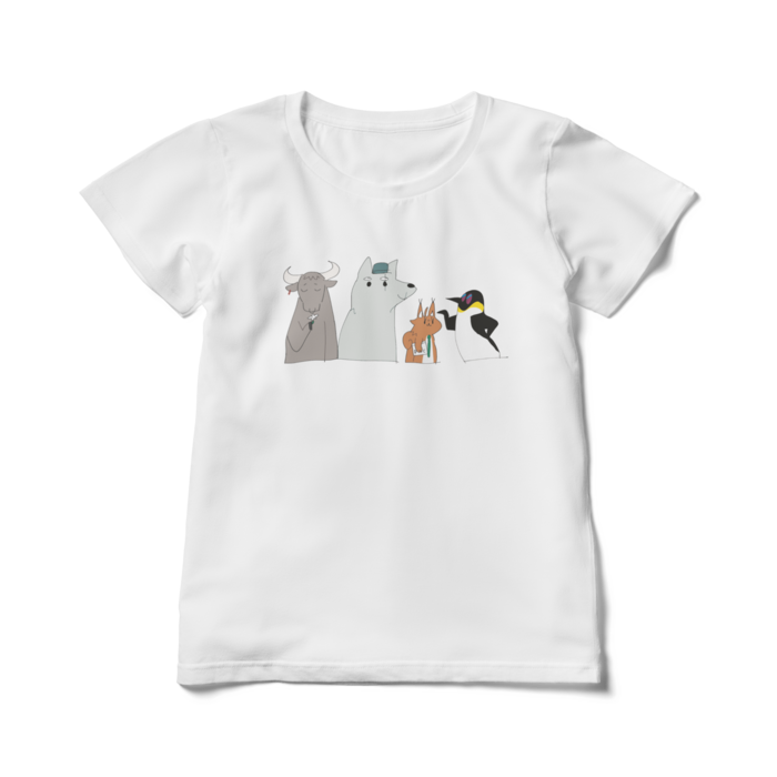 レディースTシャツ - L - 白