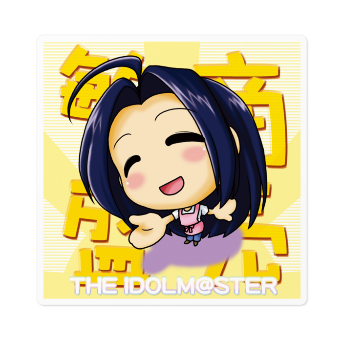 ステッカー - 100 x 100 (mm)