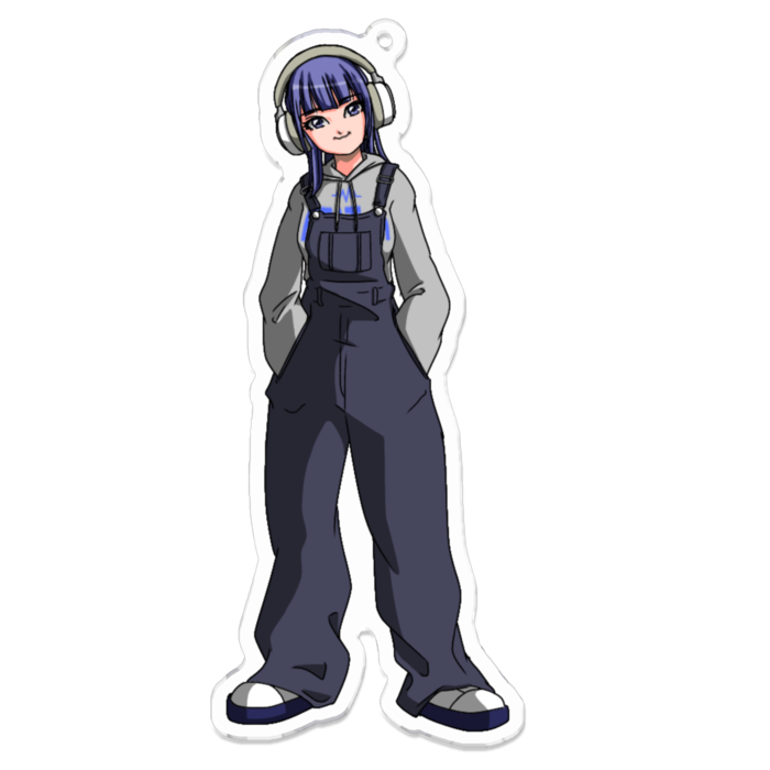 アクリルキーホルダー - 100 x 100 (mm)