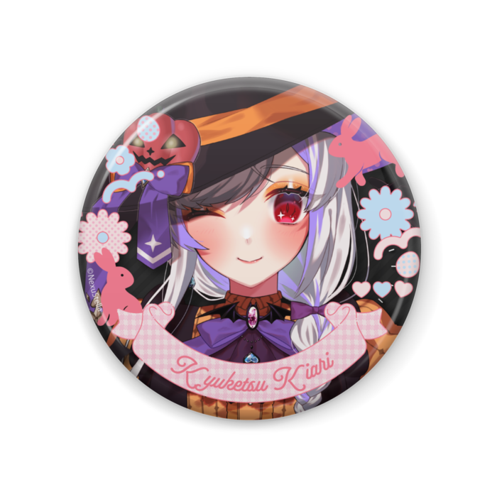 【吸血きあり】イースター 缶バッジ 57mm