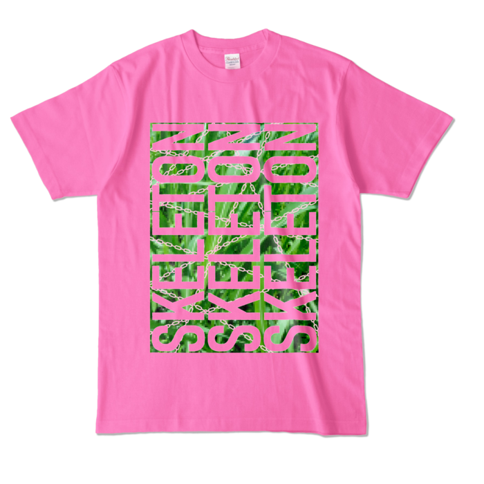 カラーTシャツ - L - ピンク (濃色)