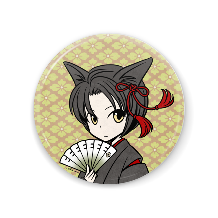 缶ミラー - 56mm 黒