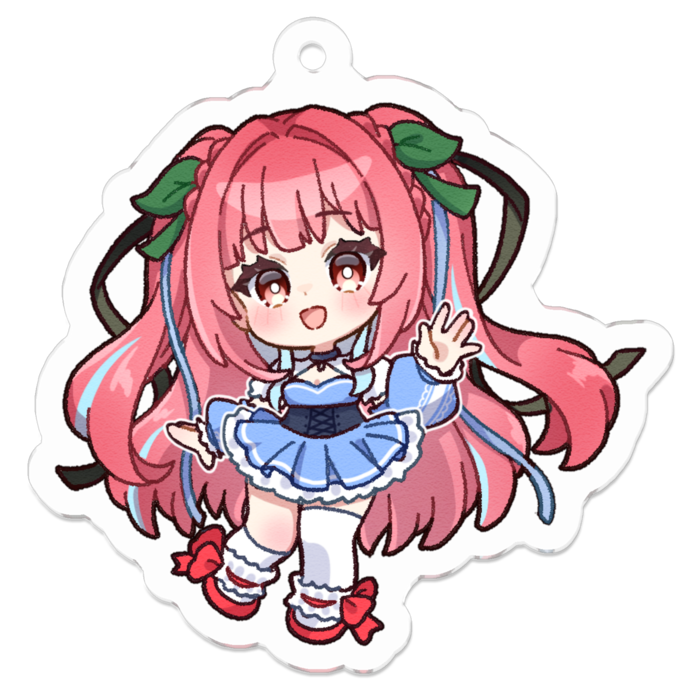アクリルキーホルダー - 50 x 50 (mm) S