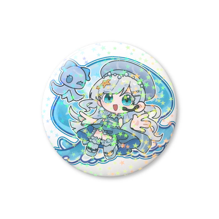ホログラム缶バッジ - 56mm