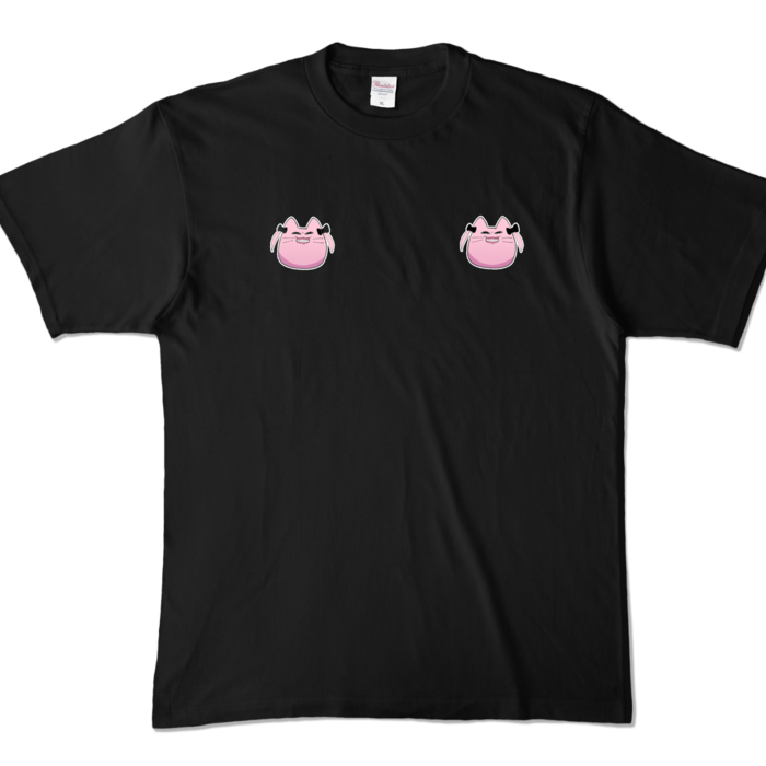 カラーTシャツ - XL - ブラック (濃色)