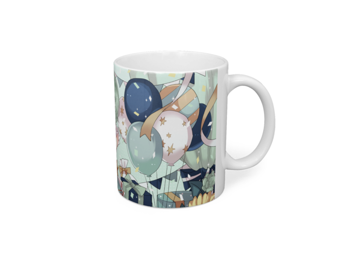 マグカップ - 直径 8 cm / 高さ 9.5 cm