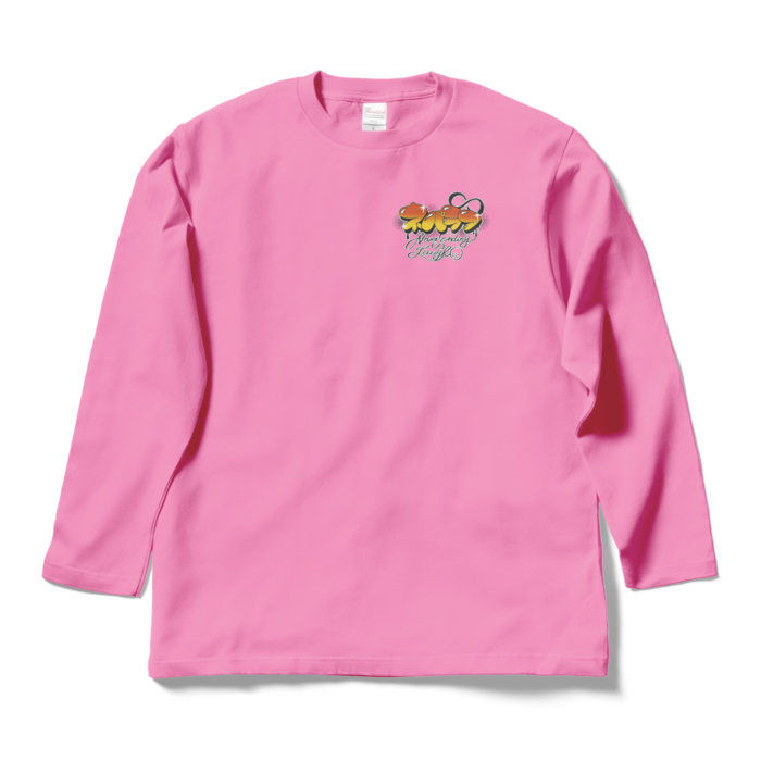 ロングスリーブTシャツ - L - ピンク