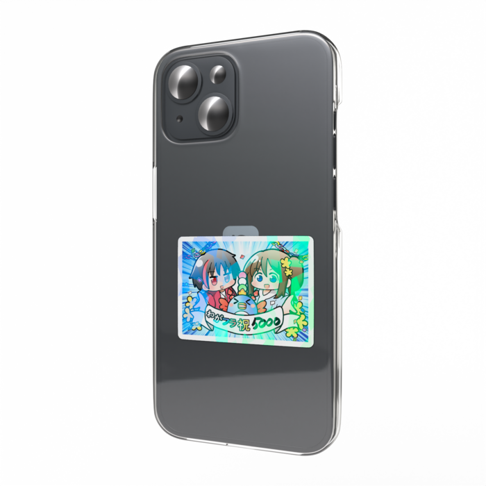 ホログラムスマホステッカー - 縦