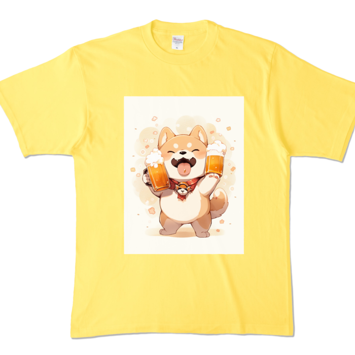 カラーTシャツ - XL - イエロー (濃色)
