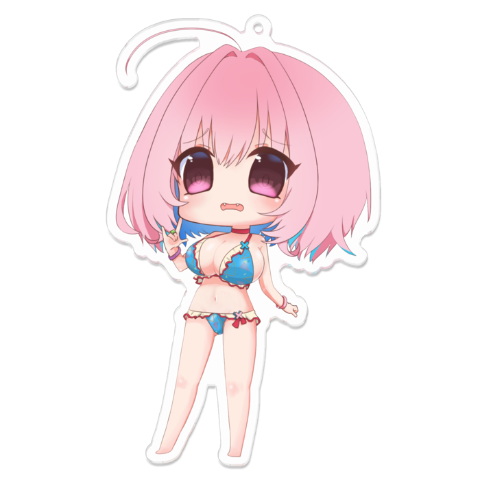 アクリルキーホルダー - 100 x 100 (mm)