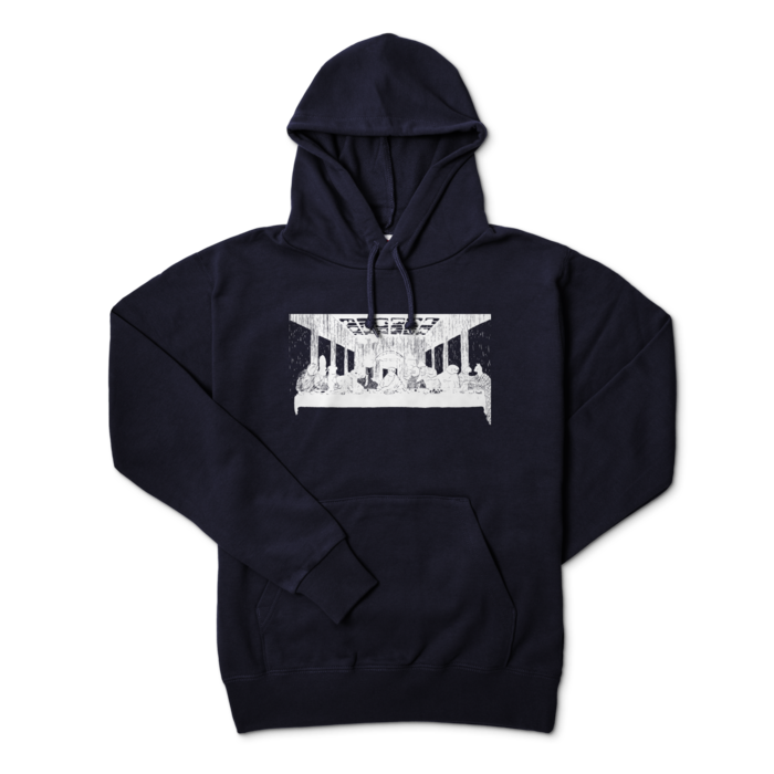 パーカー - L - ネイビー