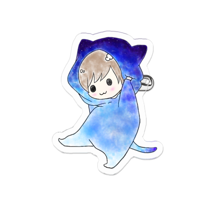 アクリルバッジ - 50 x 50 (mm)