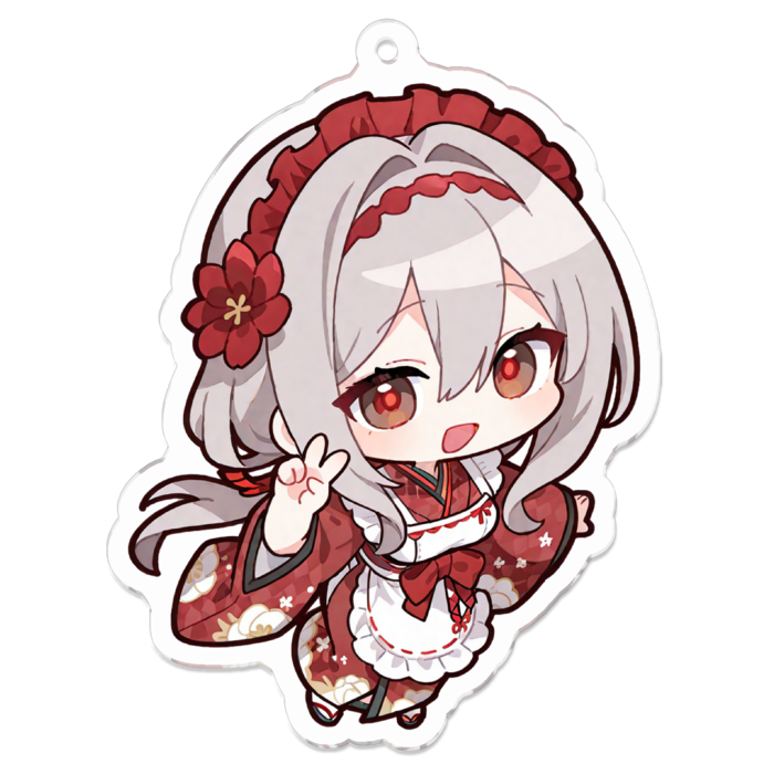アクリルキーホルダー - 70 x 70 (mm)