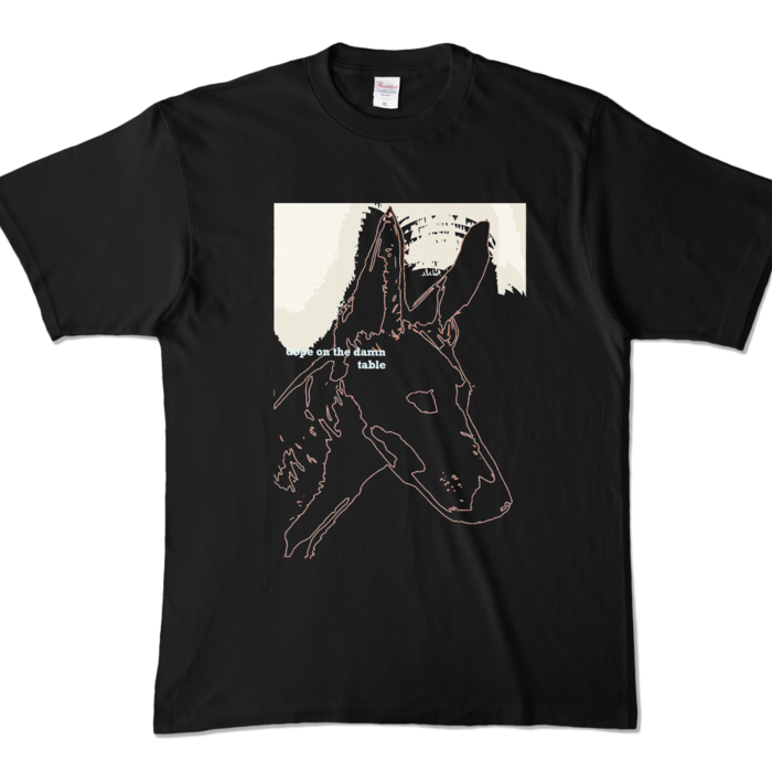 カラーTシャツ - XL - ブラック (濃色)