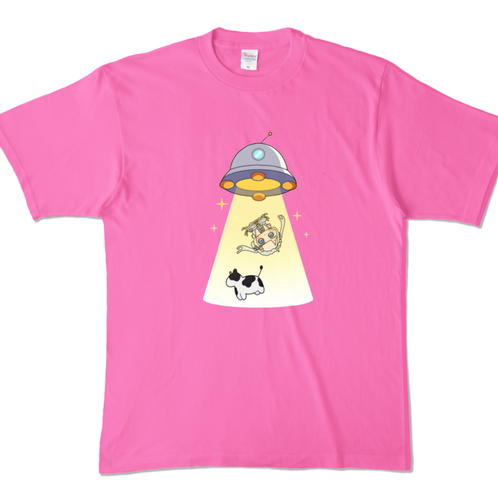 カラーTシャツ - XL - ピンク (濃色)
