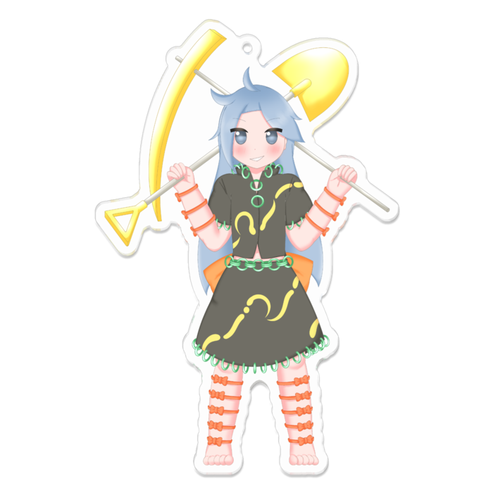 アクリルキーホルダー - 100 x 100 (mm)