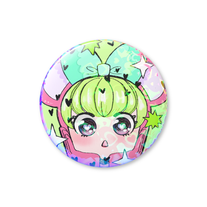 ホログラム缶バッジ - 56mm