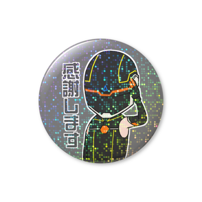 ホログラム缶バッジ - 56mm