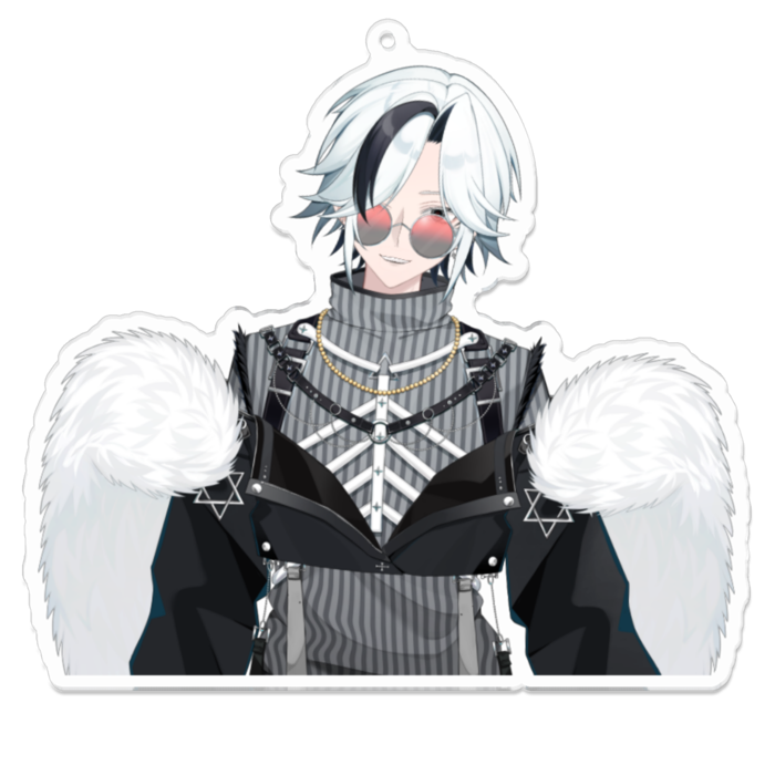 アクリルキーホルダー - 100 x 100 (mm)