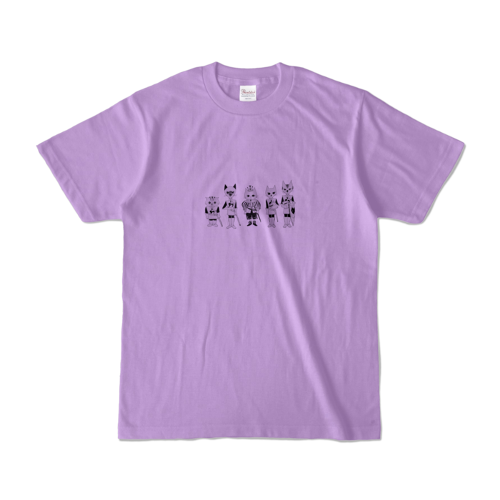 カラーTシャツ - S - ライトパープル (淡色)