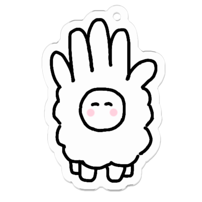 アクリルキーホルダー - 50 x 50 (mm)(2)