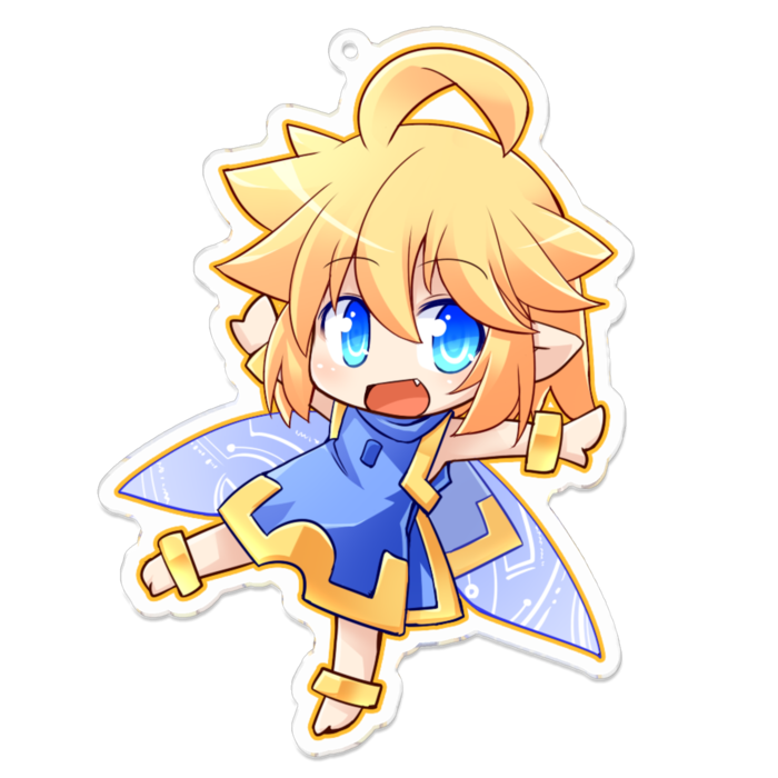 アクリルキーホルダー - 100 x 100 (mm)