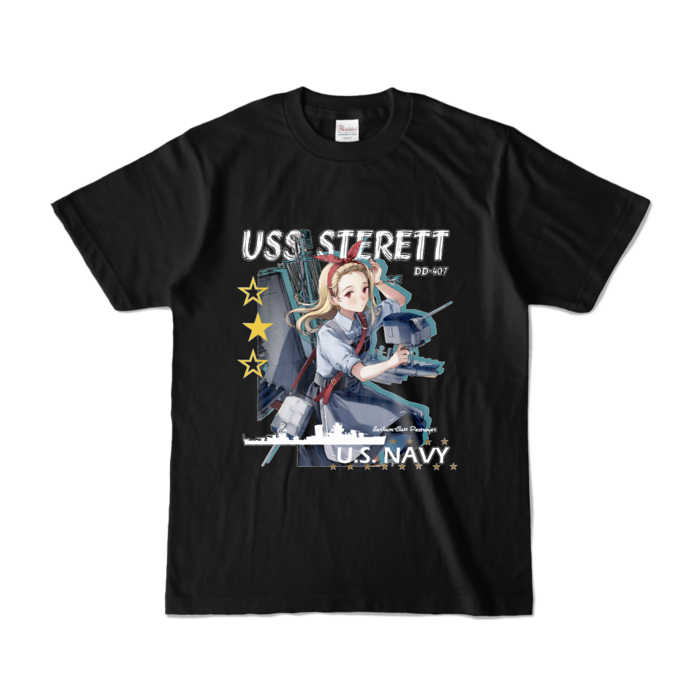 カラーTシャツ - S - ブラック (濃色)