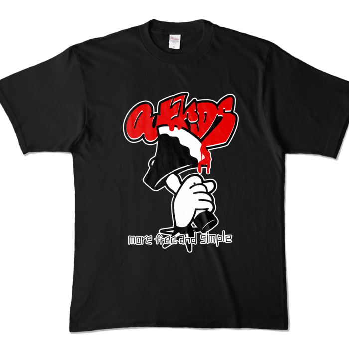 カラーTシャツ - XL - ブラック (濃色)