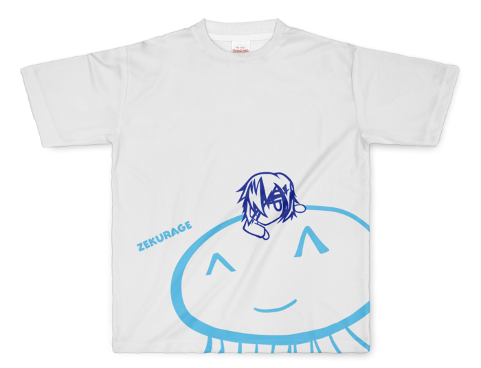 フルグラフィックTシャツ - L - 正面印刷のみ