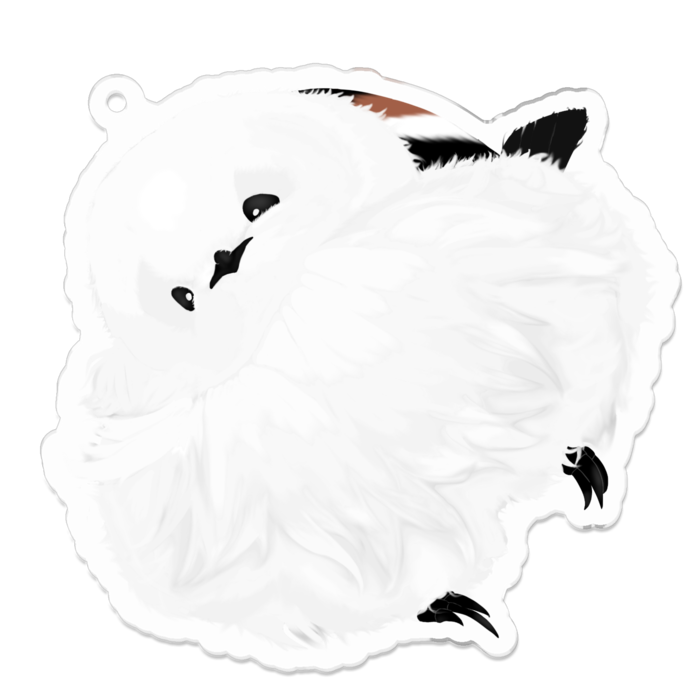 アクリルキーホルダー - 70 x 70 (mm)