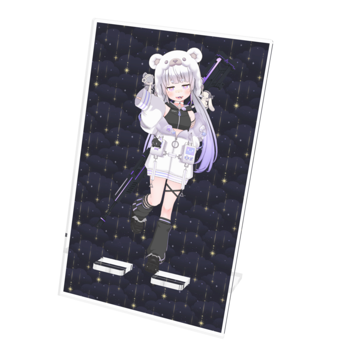 アクリルスマホスタンド - 100x160mm