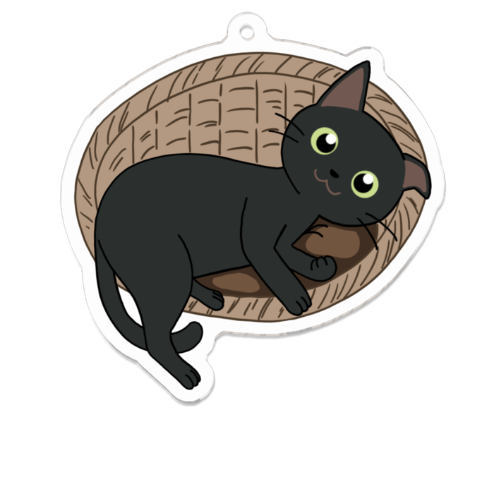 アクリルキーホルダー - 70 x 70 (mm)