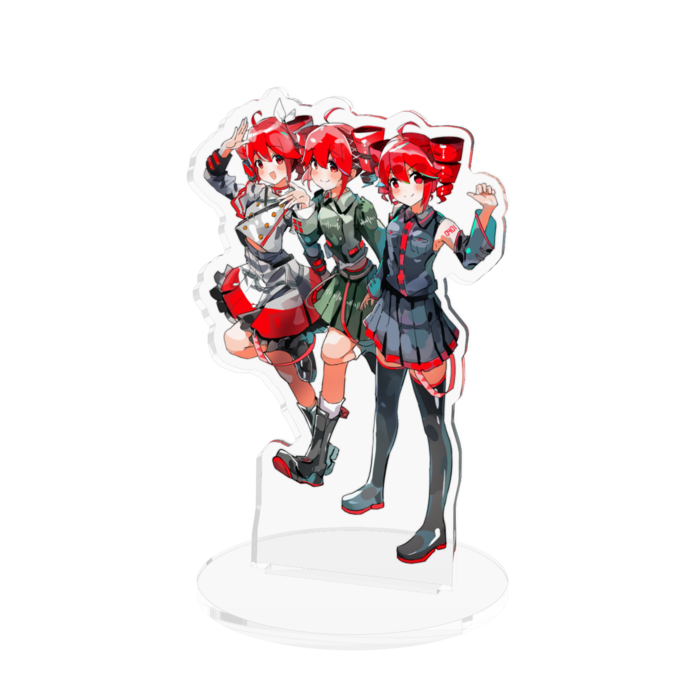アクリルフィギュア - 100x100mm