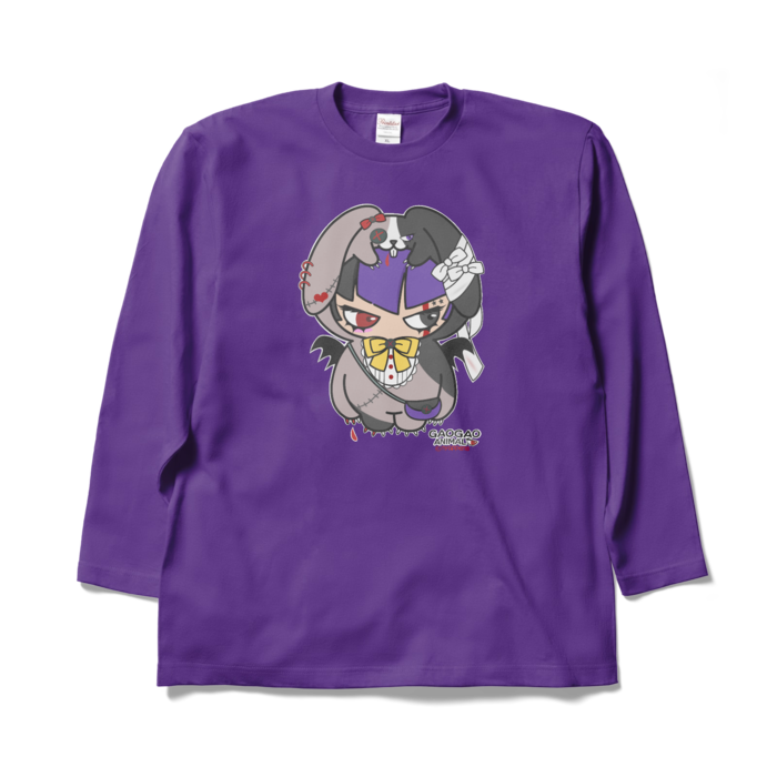 ロングスリーブTシャツ - XL - パープル