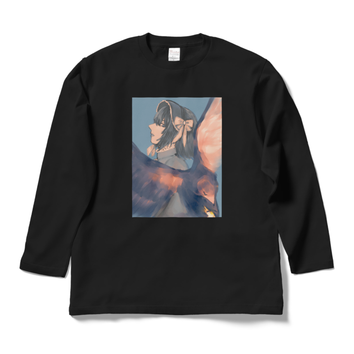 ロングスリーブTシャツ - L - ブラック