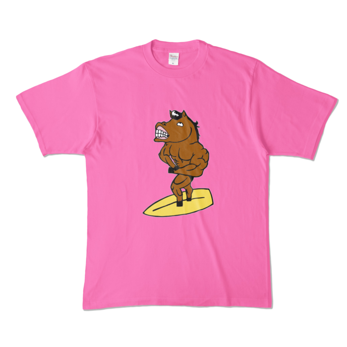 カラーTシャツ - XL - ピンク (濃色)