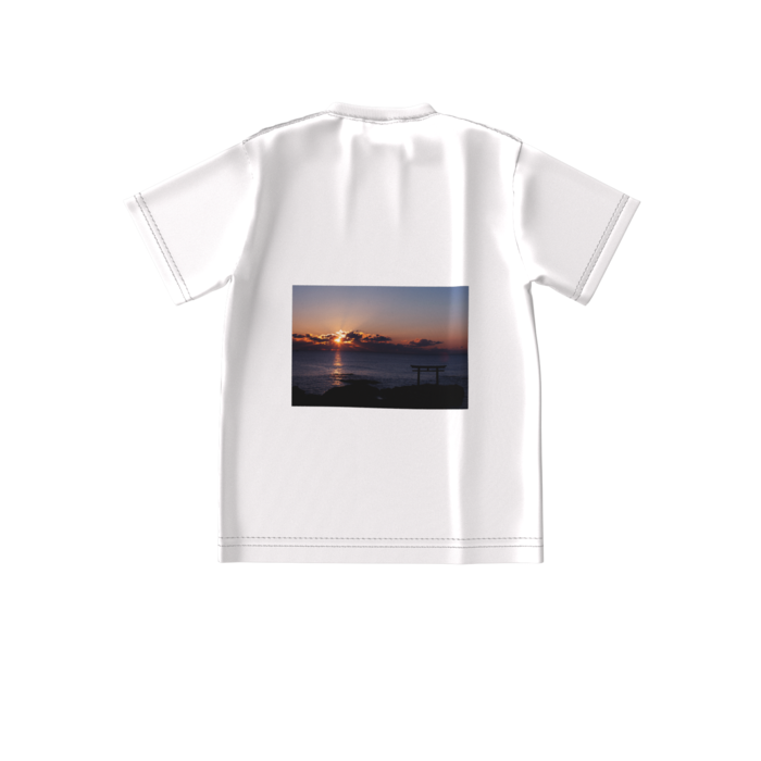 ビッグシルエットTシャツ - S - 背面