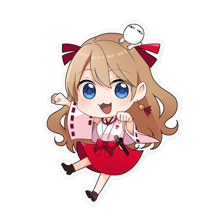 ステッカー - 100 x 100 (mm)