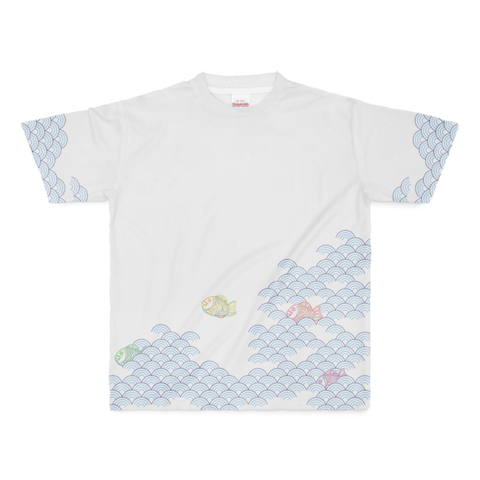 フルグラフィックTシャツ - M - 両面印刷