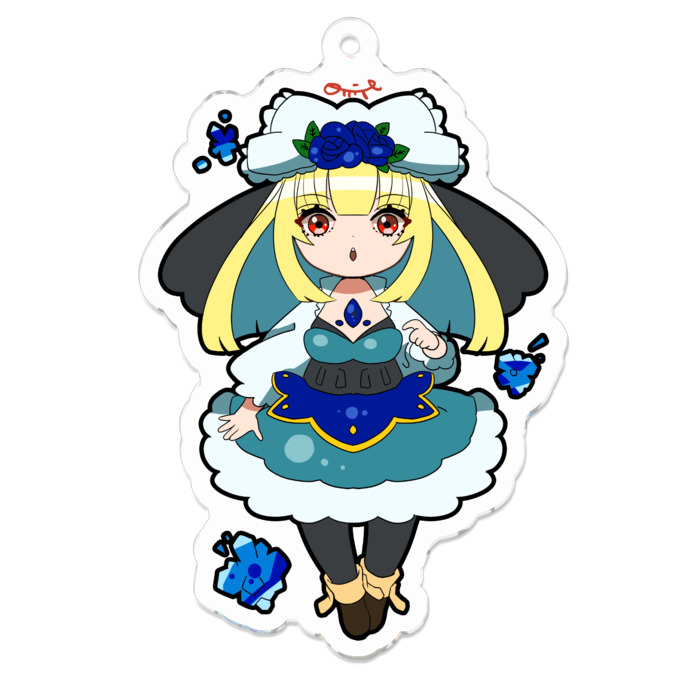 アクリルキーホルダー - 70 x 70 (mm)