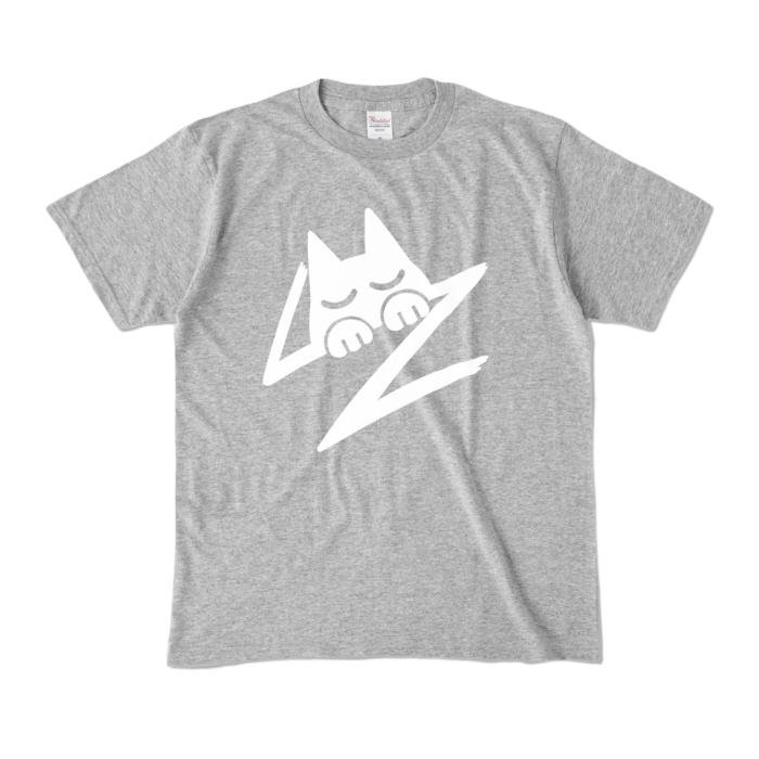 カラーTシャツ - M - 杢グレー (濃色)