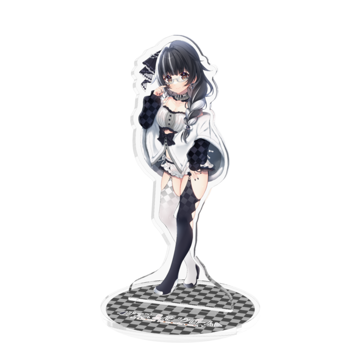 アクリルフィギュア - 100x100mm 眼鏡有
