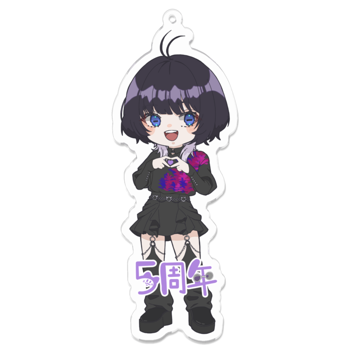 アクリルキーホルダー - 100 x 100 (mm)