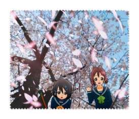 メガネ拭き02 桜の木の下に何かを発見 Nanashi1001 Booth Booth