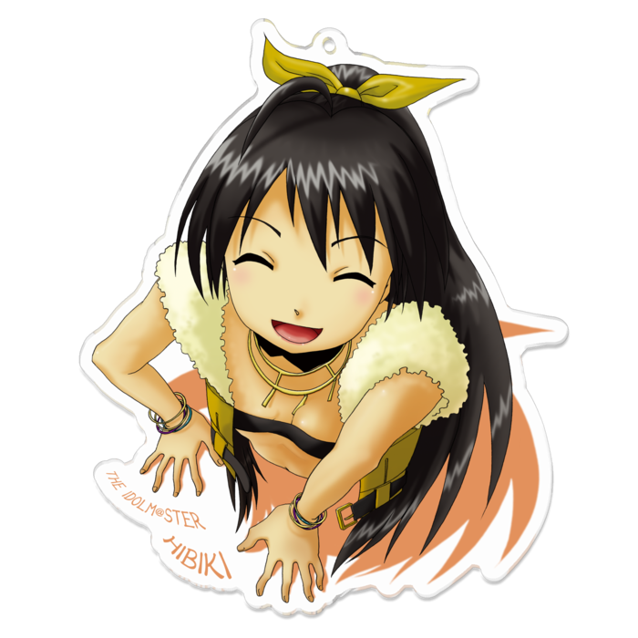 アクリルキーホルダー - 100 x 100 (mm)