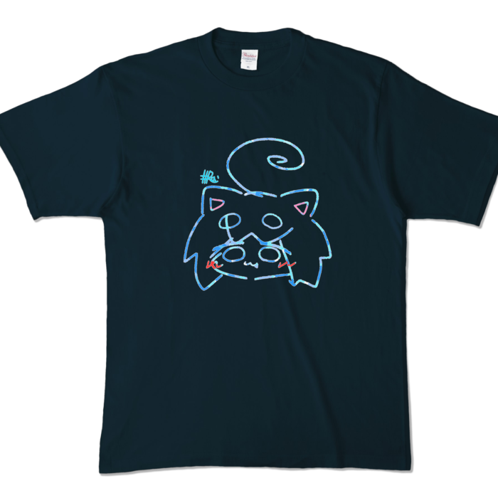 カラーTシャツ - XL - ネイビー (濃色)