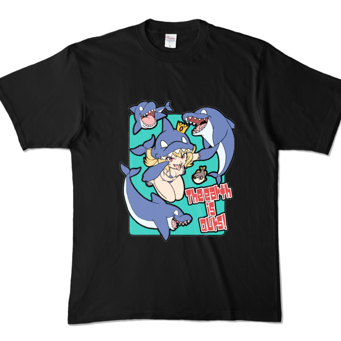 カラーTシャツ - XL - ブラック (濃色)